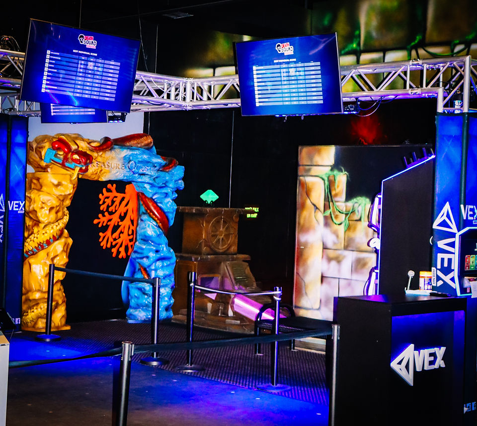vex vr arena blacklight king's entertainment