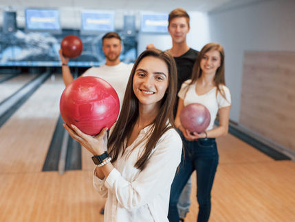 family and friends bowling night