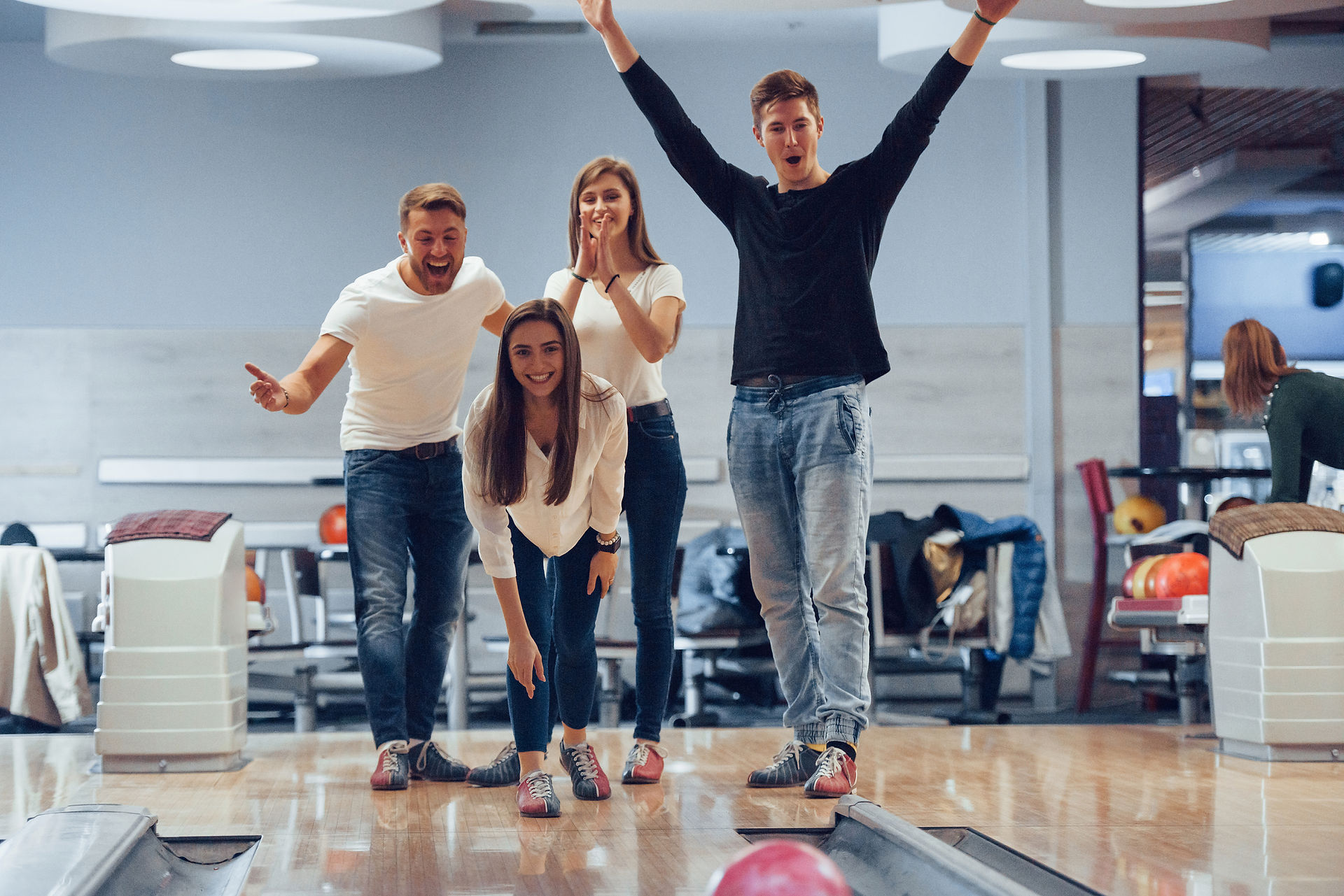 family bowling
