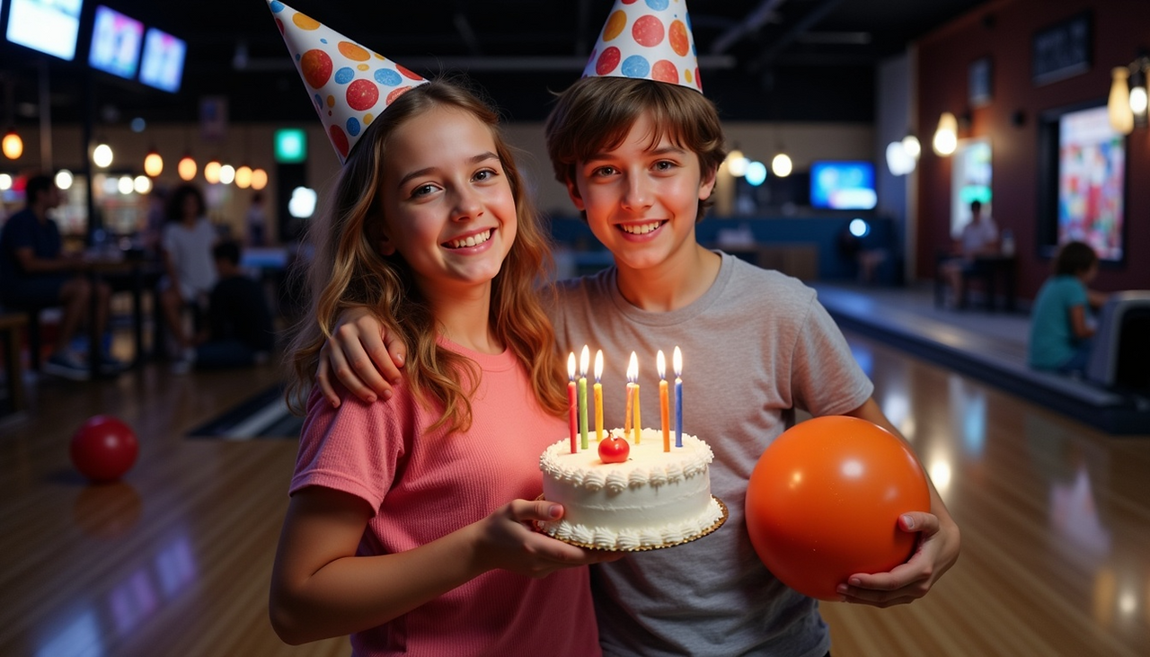kids birthday party at king's entertainment