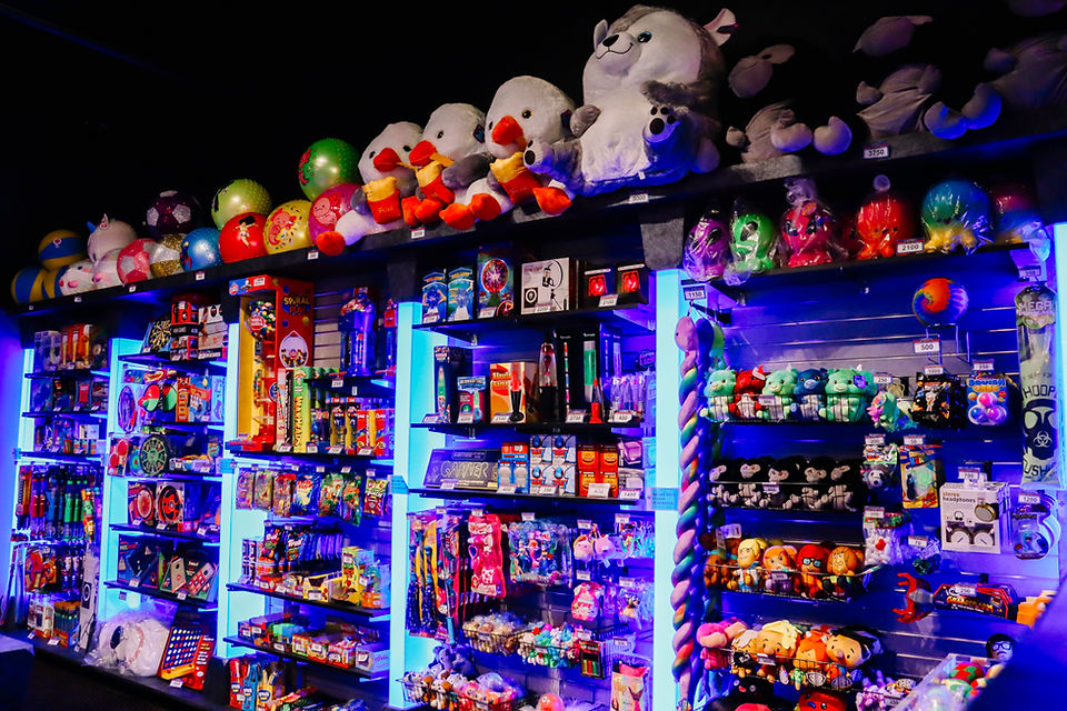 redemption counter at king's entertainment